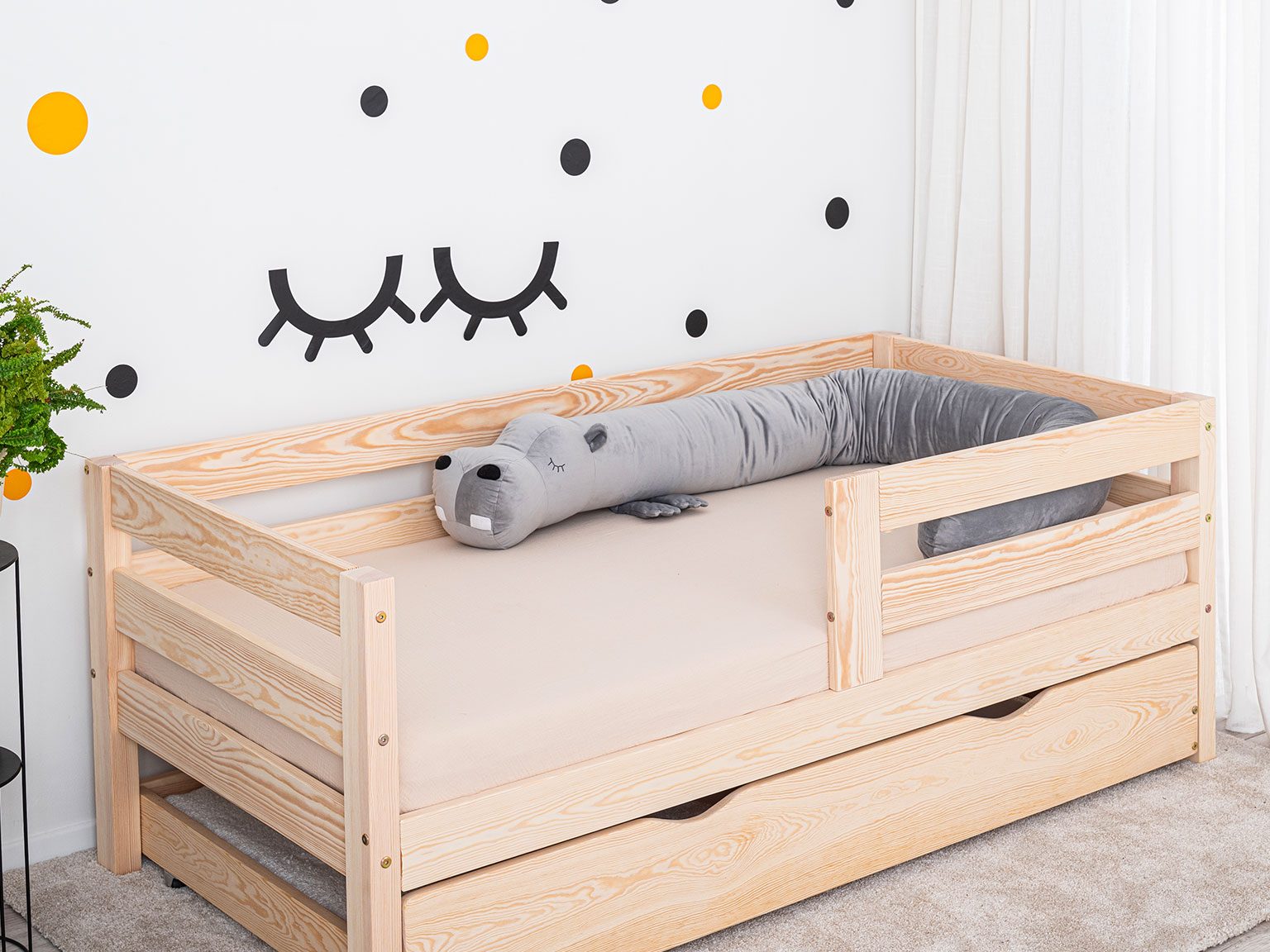 Bed bumper - Hippo