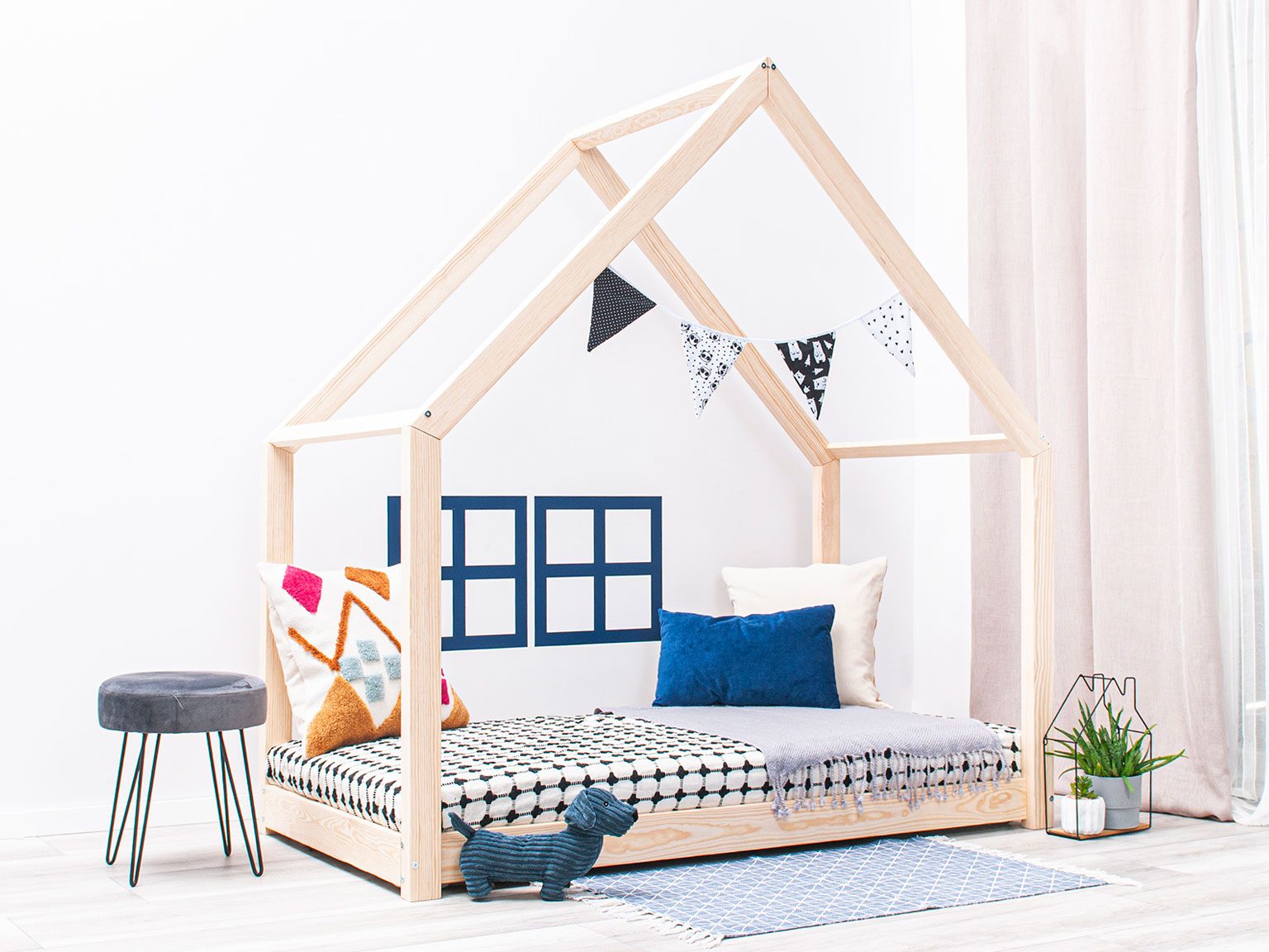 Kids House Bed Tanoshi