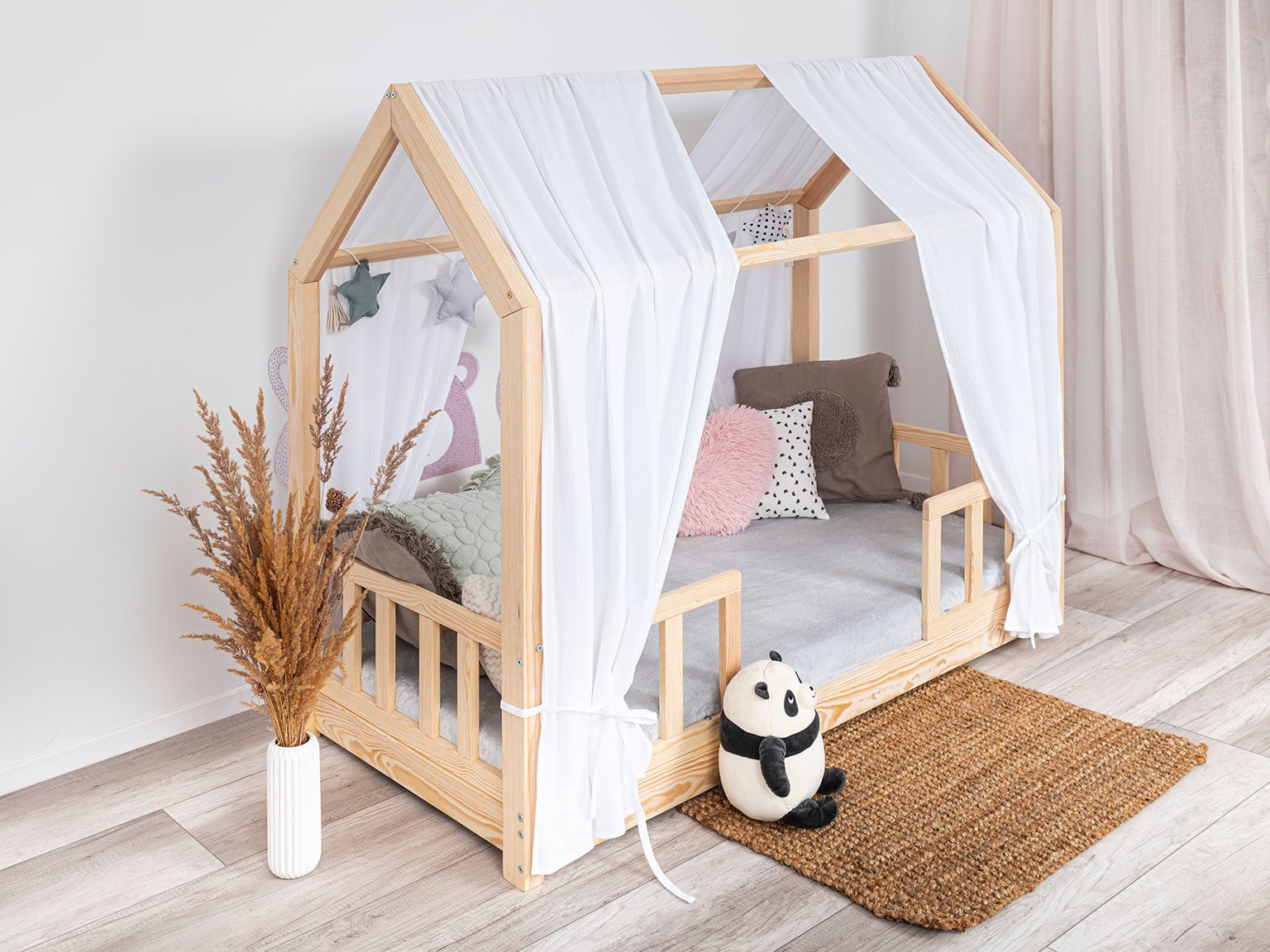 House bed canopy Luno - set of 2