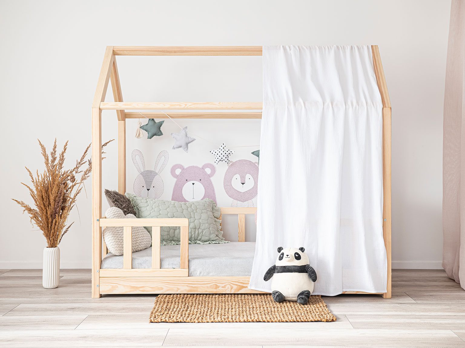 House bed canopy Luno - set of 2