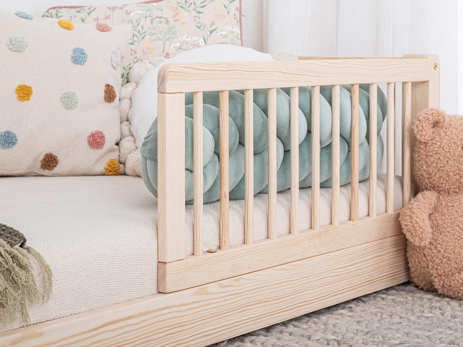 In the picture: Toddler Bed, Kids bed Moon, 160x80cm