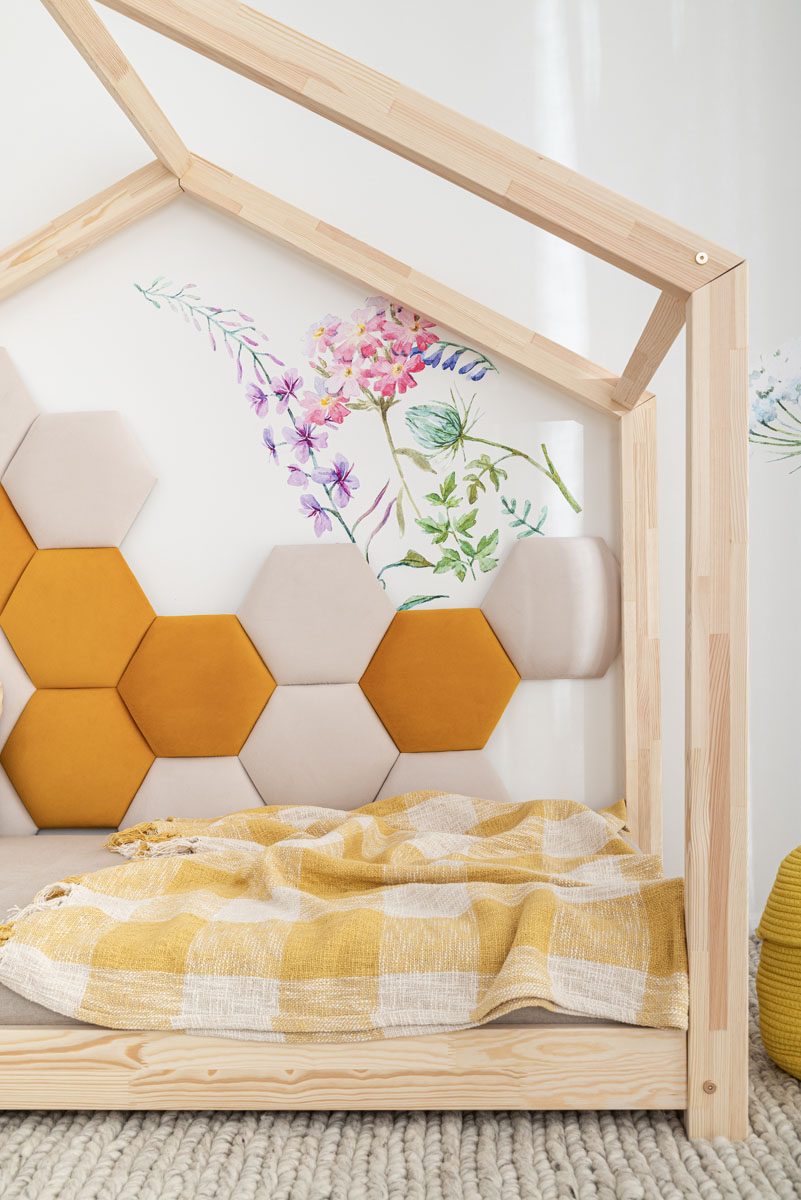 Upholstered wall panels - Honeycomb