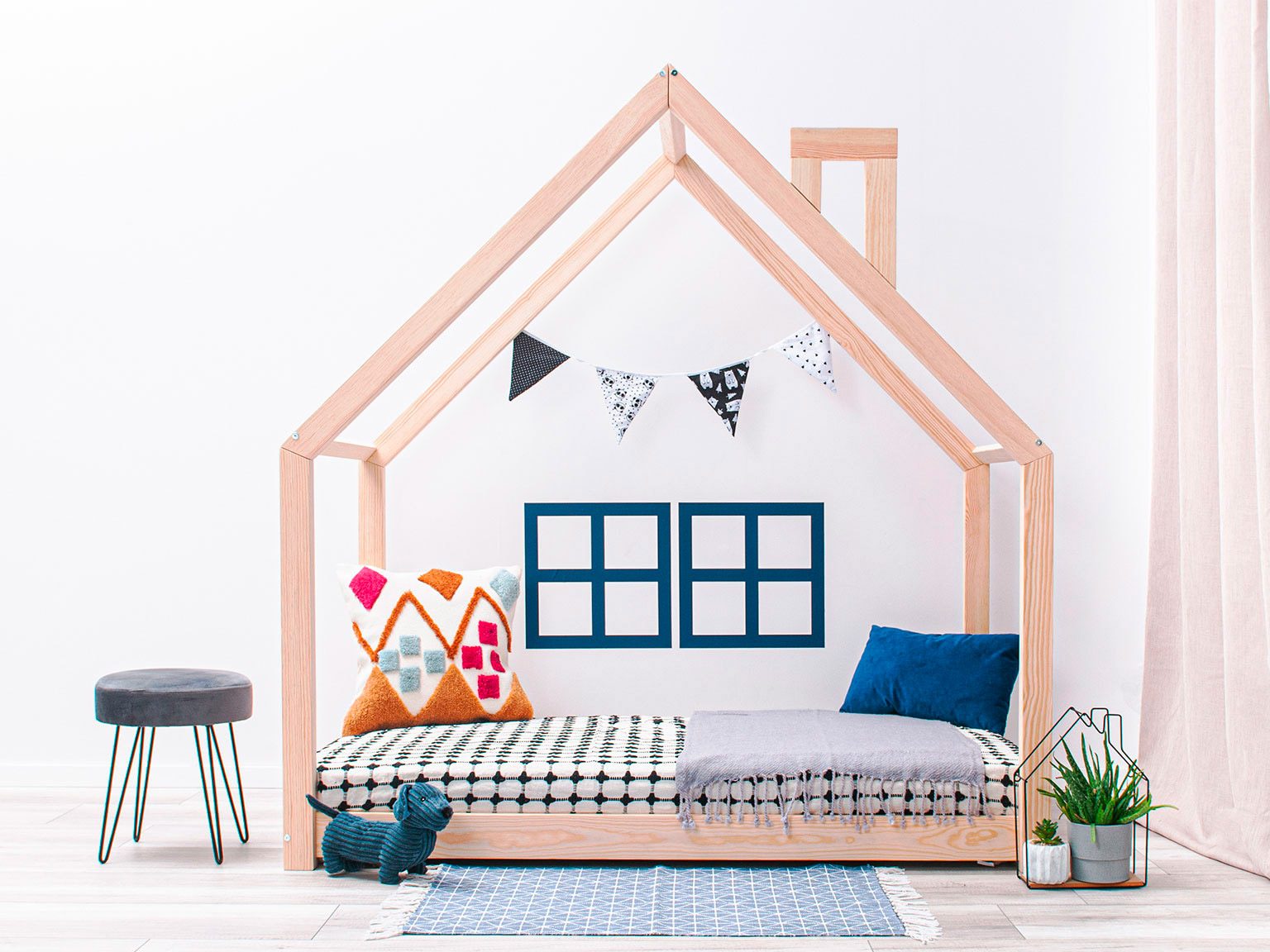 Kids House Bed Tanoshi
