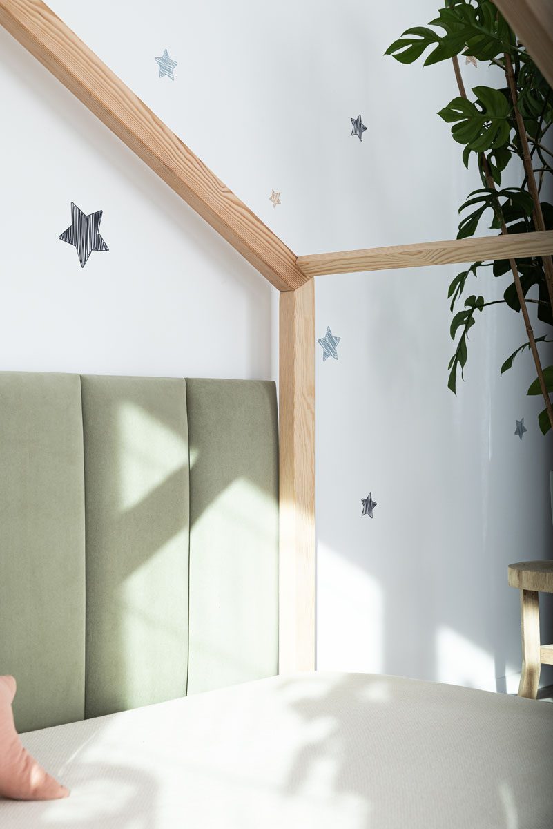 Upholstered wall panels - Tea biscuits - Nude 08