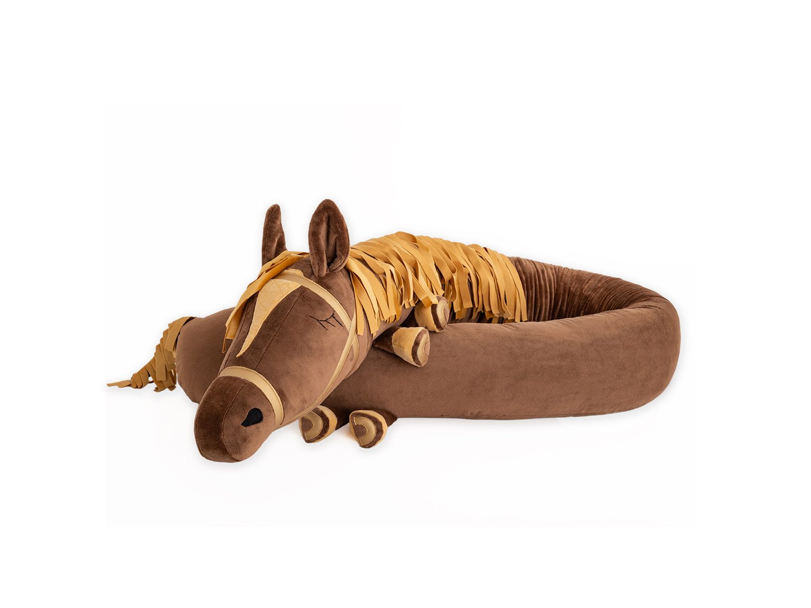 Bed Bumper - Brown Horse