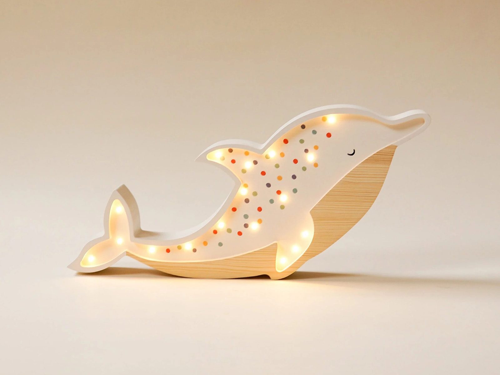 Lamp Dolphin white