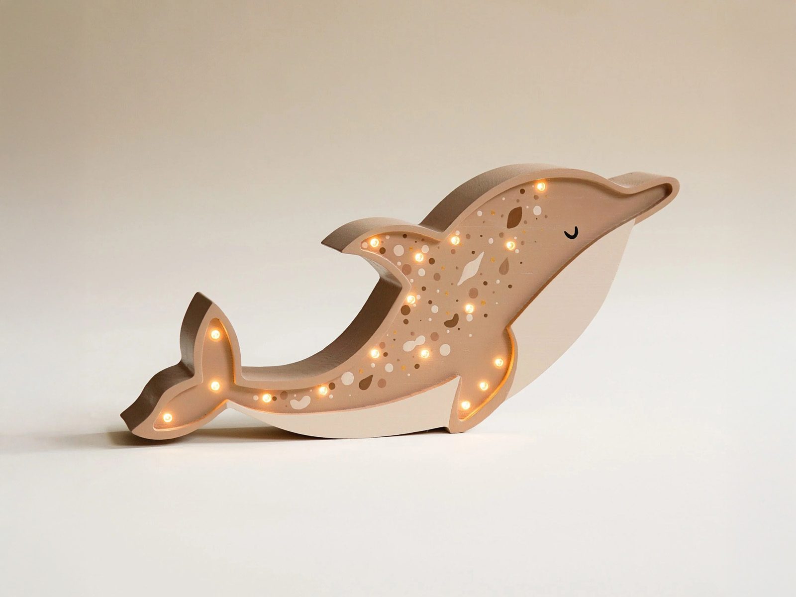 Lamp Dolphin brown