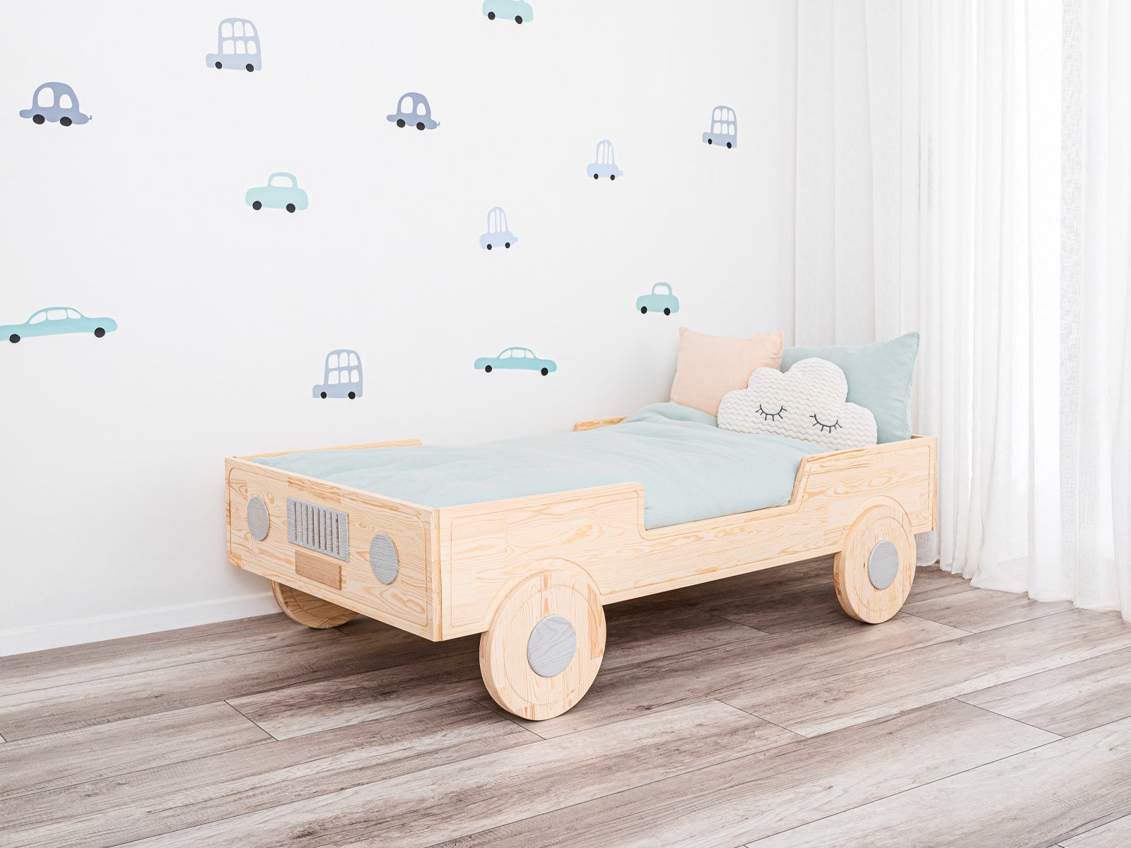Kinderbett, Off-Road-Auto